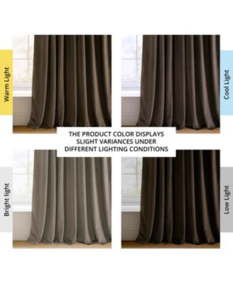 Signature Velvet Blackout Curtain