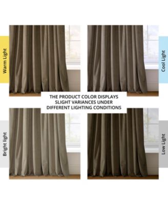 Signature Velvet Blackout Curtain