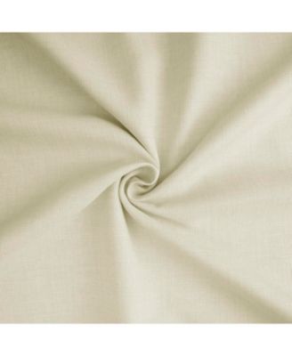 Italian Faux Linen Room Darkening Curtain