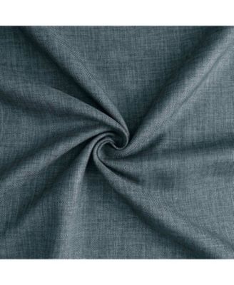 Italian Faux Linen Room Darkening Curtain