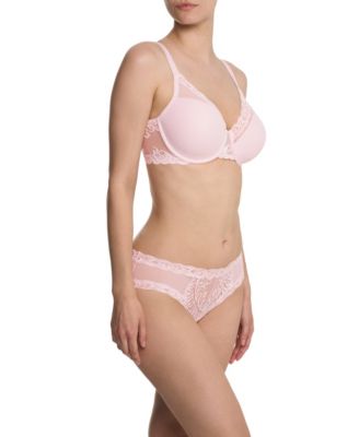 Women's Feathers Full Figure Contour Underwire Bra 741299