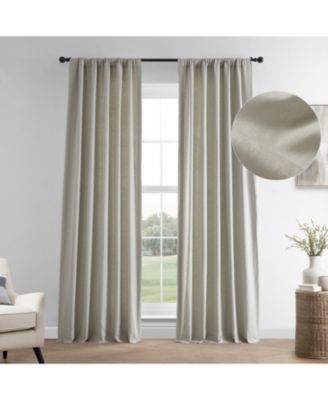 French Linen Room Darkening Curtain