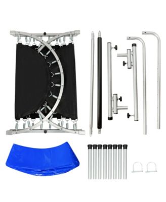 2-Person Foldable Mini Kids Fitness Rebounder Trampoline