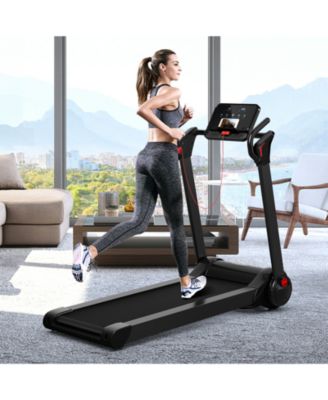2.25 HP Electric Motorized Folding Running Treadmill Machine with LED Display