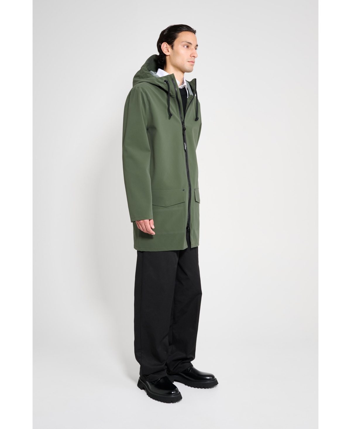 Stutterheim Men's Stockholm Matte Winter Coat