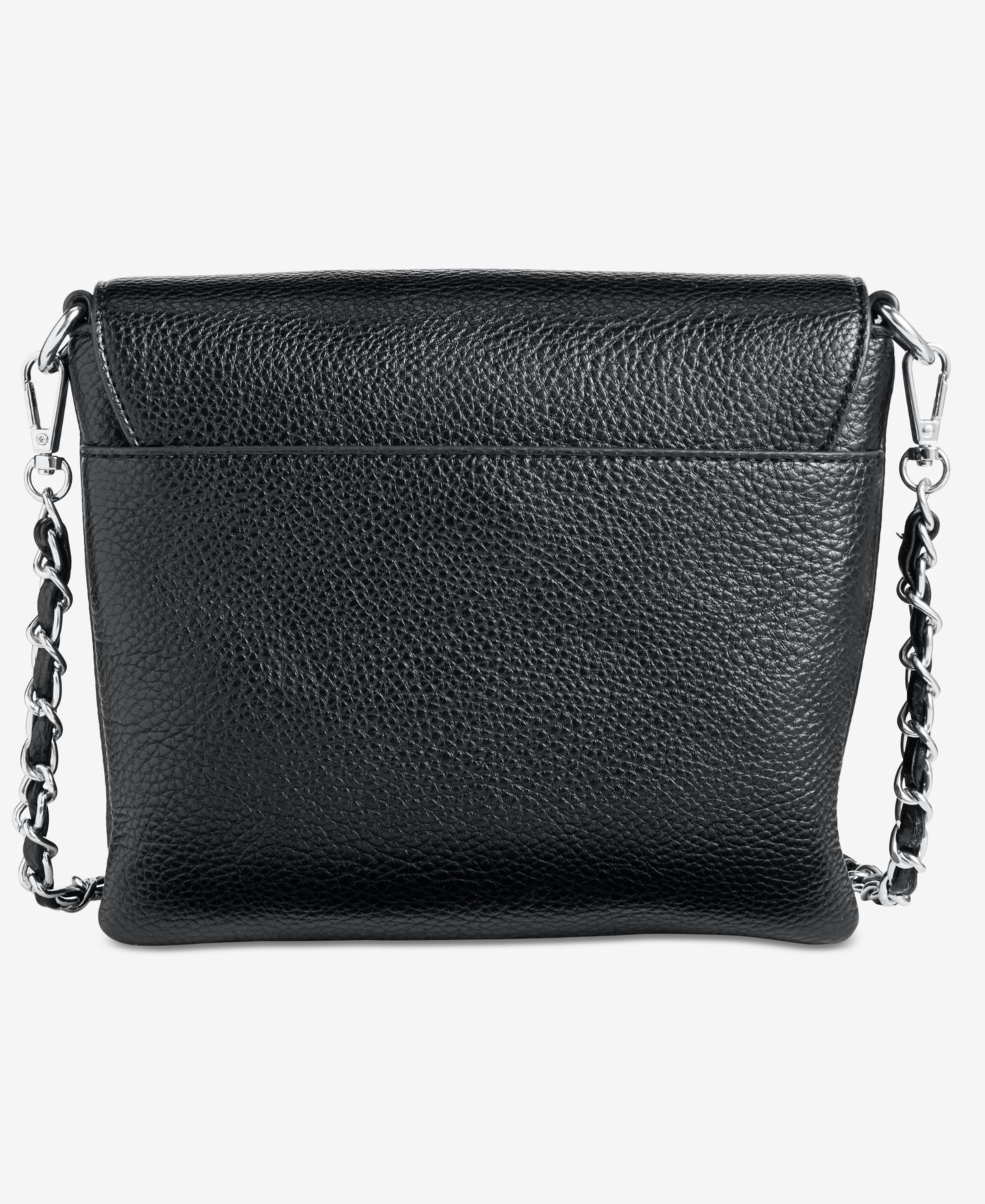 Женская сумка Giani Bernini Pebble Square Crossbody, цвет: Чёрный — фото 5