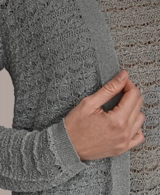 Women's Long-Sleeve Open Front Cardigan