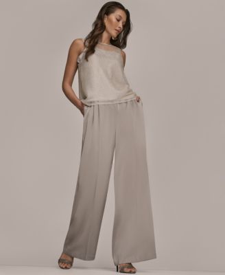 Women's Sleeveless Beaded Top