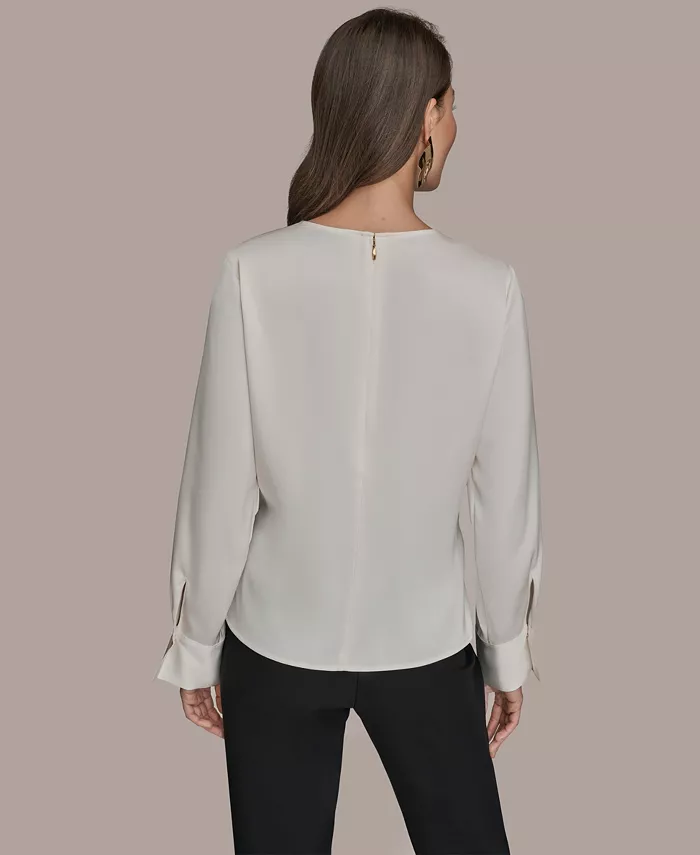 Women's Scoop Neck Long-Sleeve Top - thumbnail 8