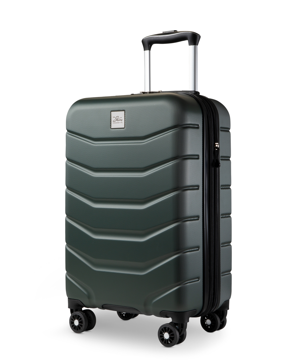 Skyway Silverton 23" Carry-on Spinner Suitcase In Green