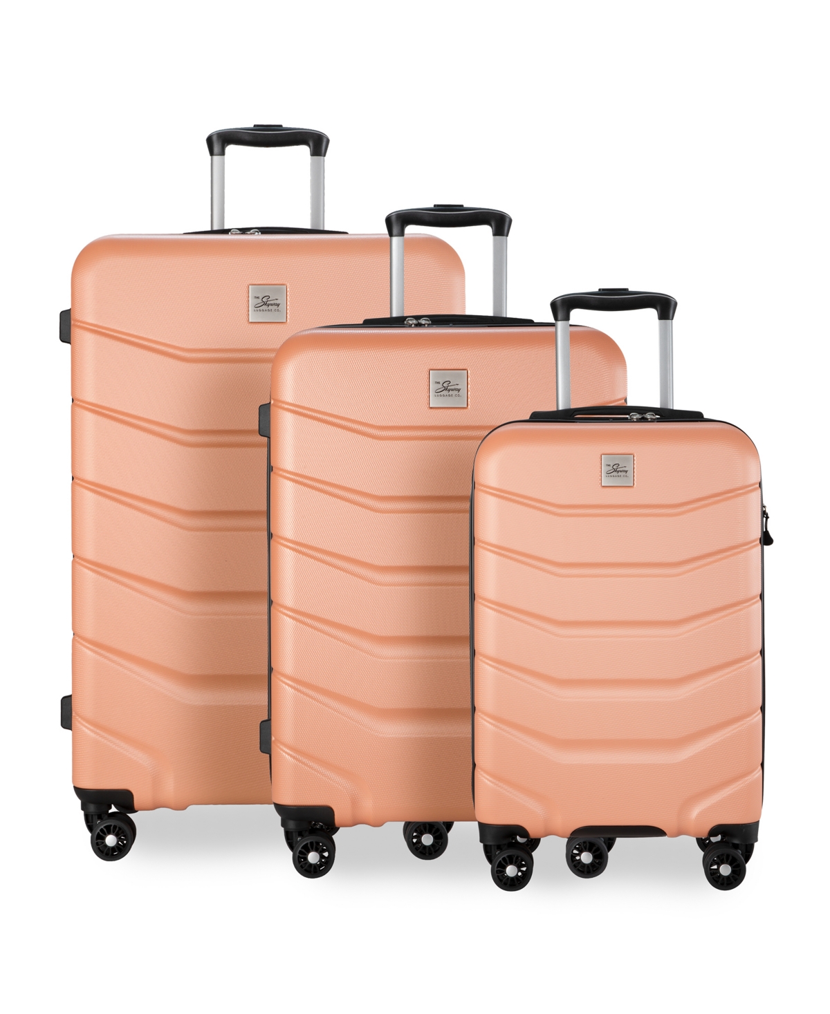 Skyway Silverton 23" Carry-on Spinner Suitcase In Orange