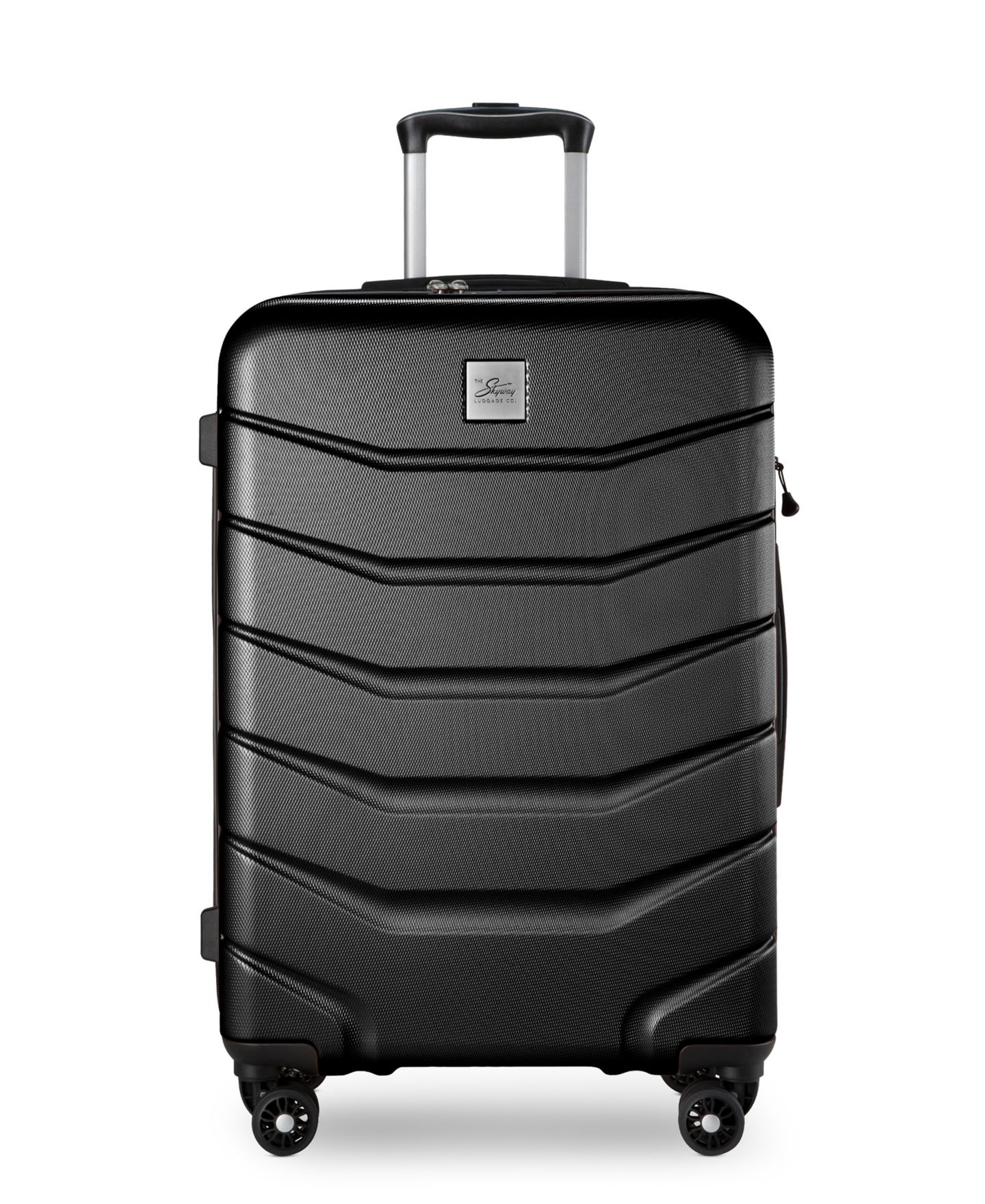Чемодан Skyway Silverton 26" Medium Check-In Spinner Suitcase, цвет: Чёрный — фото 1