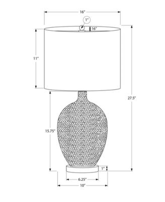 Lighting 28" Ceramic Table Lamp