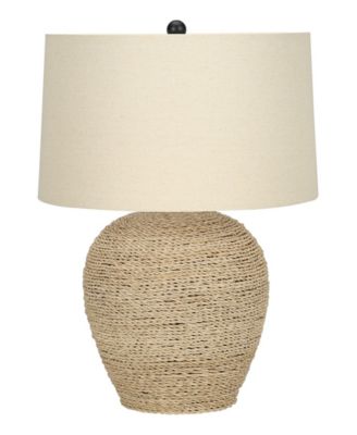 Lighting 25" Rattan Table Lamp