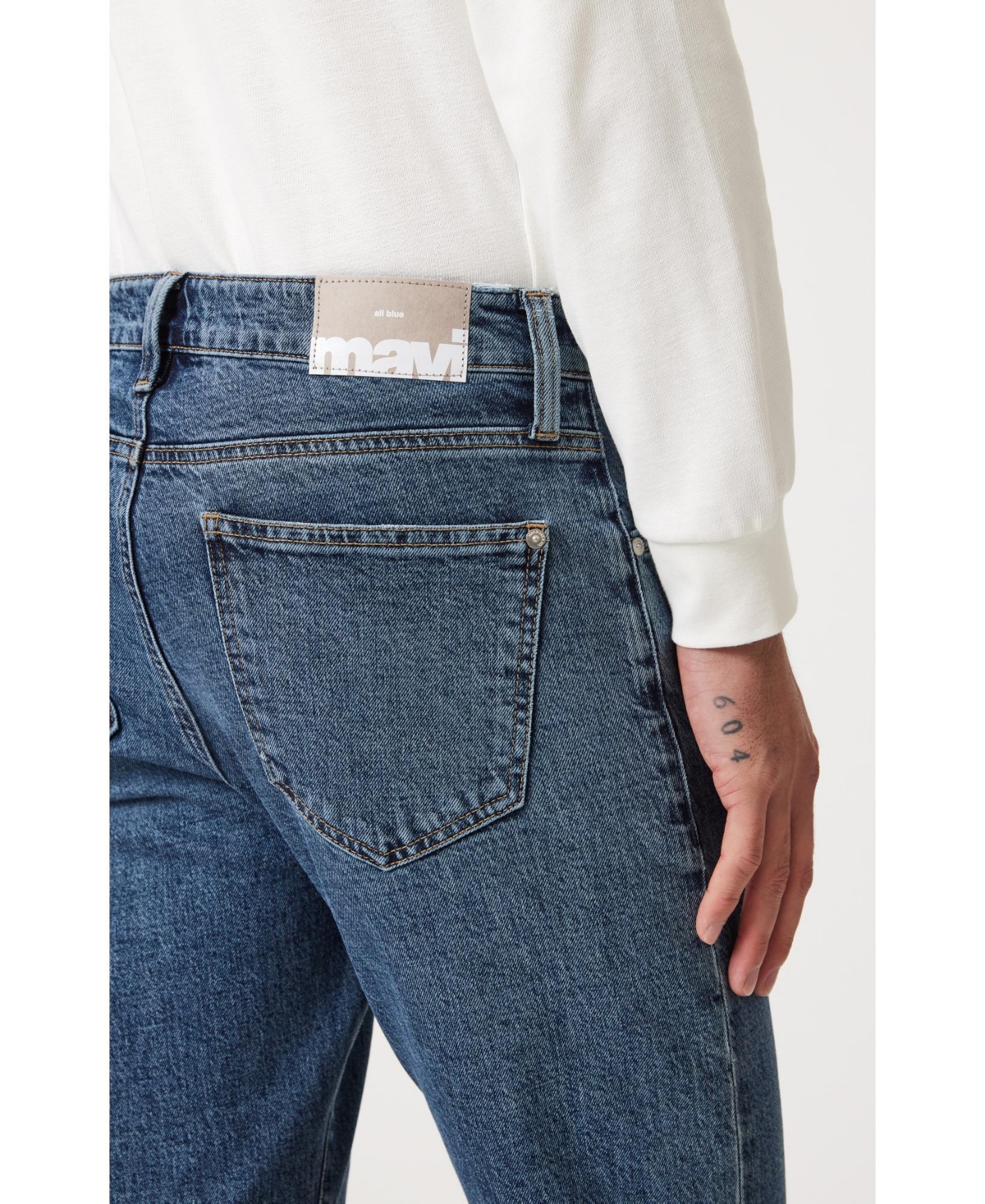 Mavi Jeans Men's Mavi Zach Straight Leg In Dark Faded Classic Blue