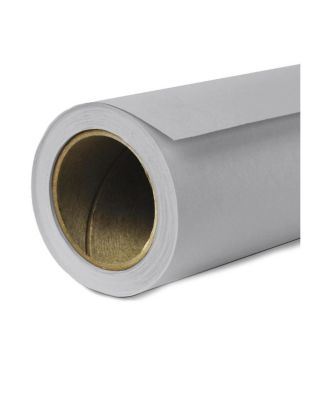 Widetone Seamless Background Paper, 86" wide x 36' Stone Gray #9 - Bundle With Flashpoint 10' Background Support System Air Cushioned,