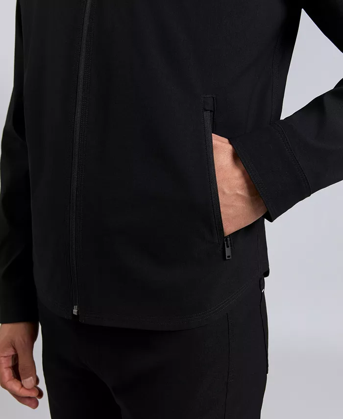 Kennth Cole Men's Flex Water-Resistant Full-Zip Utility Jacket - thumbnail 9