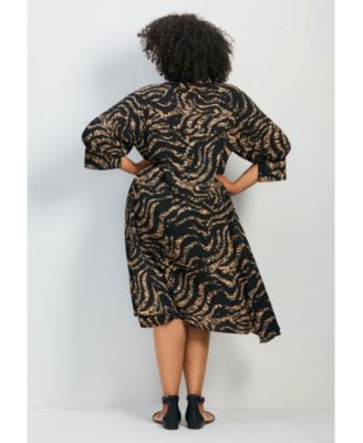 Women's Parker Hanky Hem Collared Dress