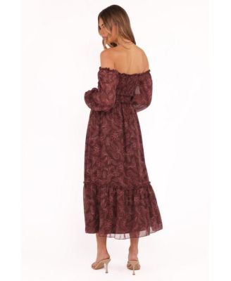 Women's Keziah Long Sleeve Maxi Dress