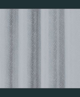 RT Designer Collection Cassi Shimmer Jacquard Grommet Curtain Panel 54" x 90" Grey