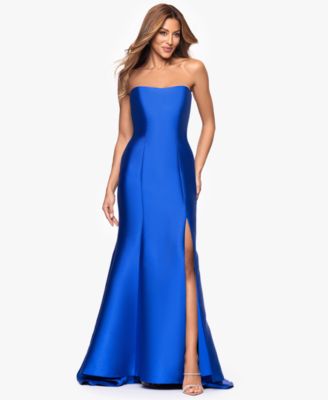 Women's Long Strapless Dress