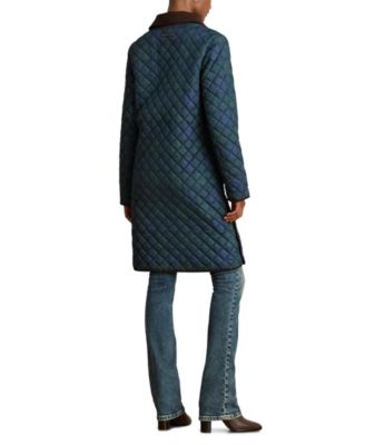 Women's Printed Quilted Coat