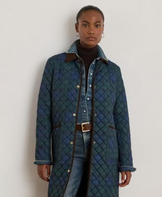 Women's Printed Quilted Coat