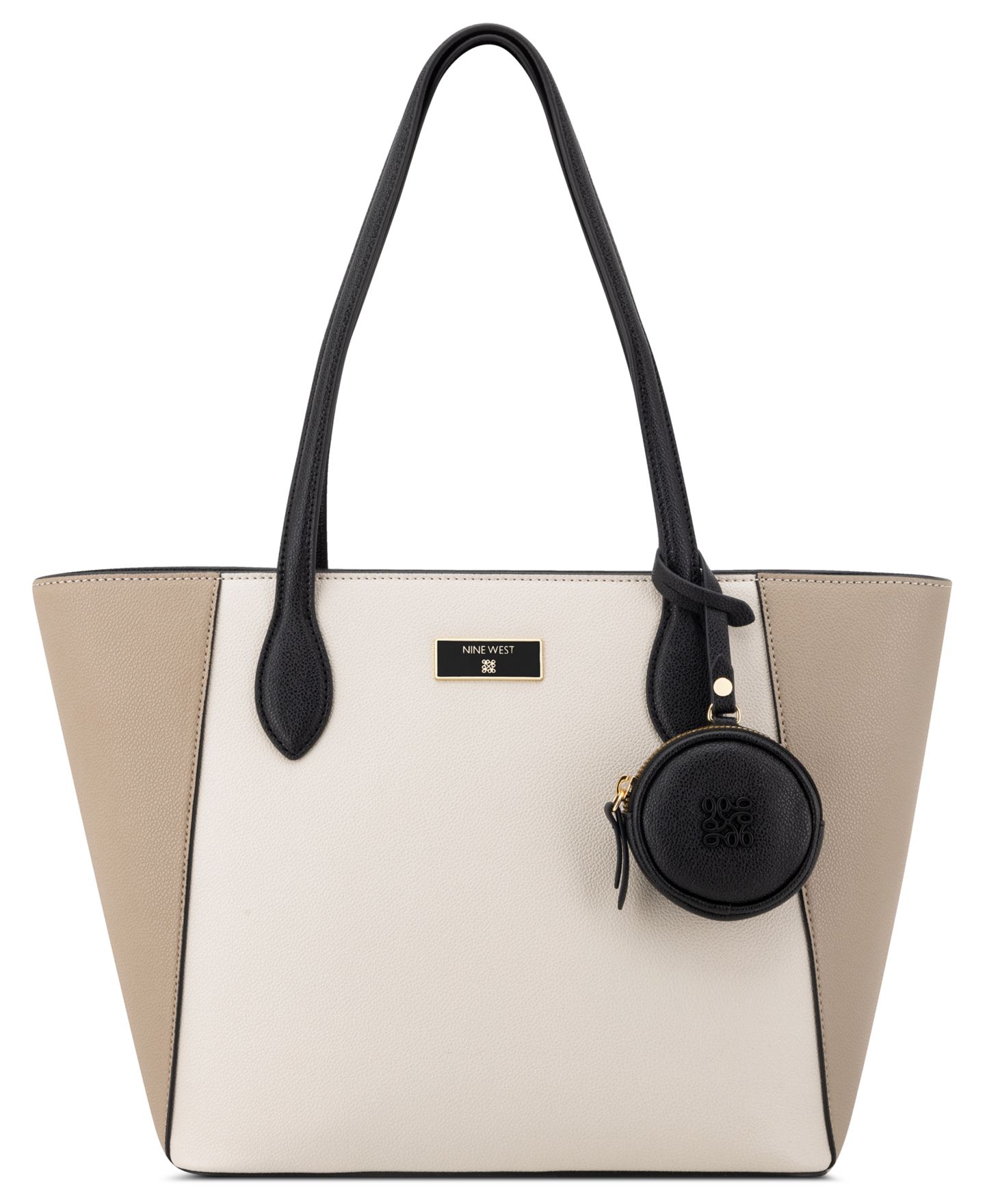 Женская сумка Nine West Magdalina Large, цвет: Молочный разноцветный — фото 1