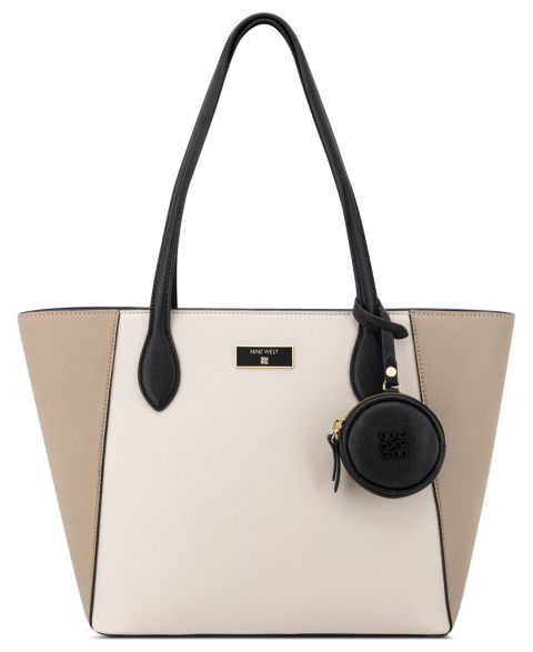 Женская сумка Nine West Magdalina Large, цвет: Молочный разноцветный