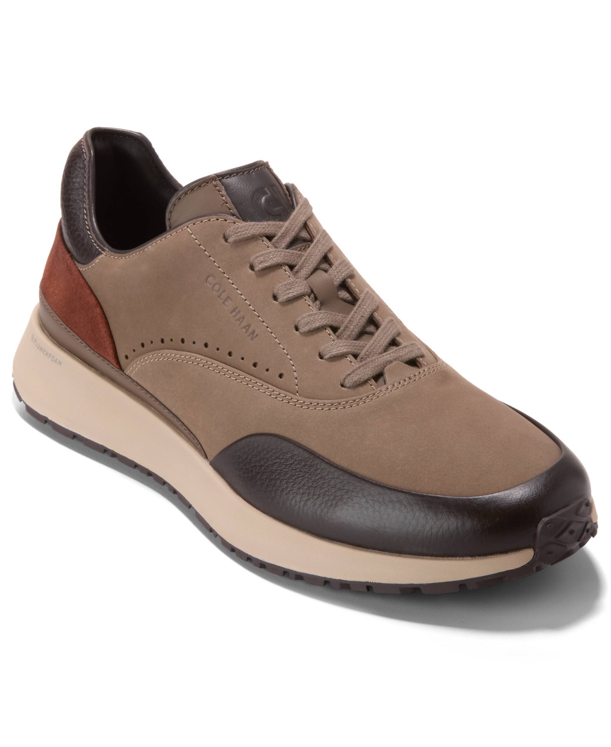 Cole Haan Lewis Grandpro Luxe Colorblock Sneaker In Black