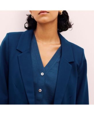 Women's Plus Size Beas Ponte Blazer