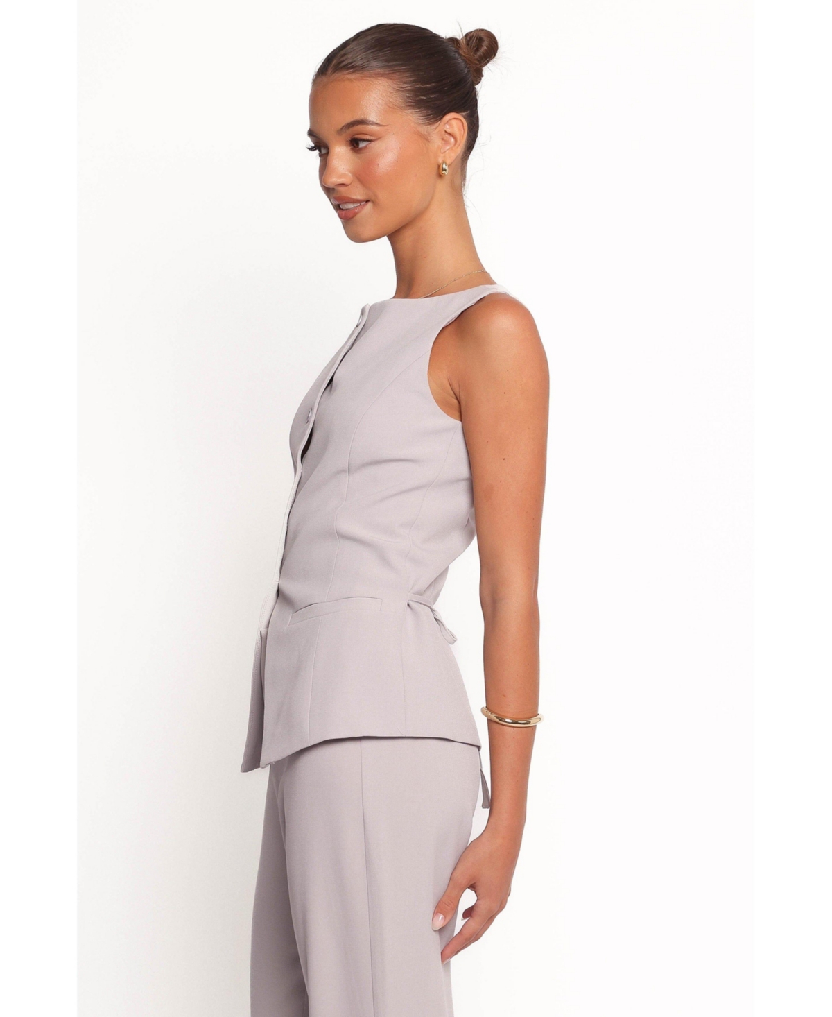 Petal and Pup Women's Kernie Vest Top - Light Grey