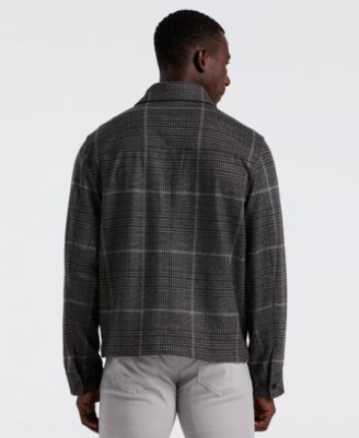Men's Bold Power Plaid Print Jacket