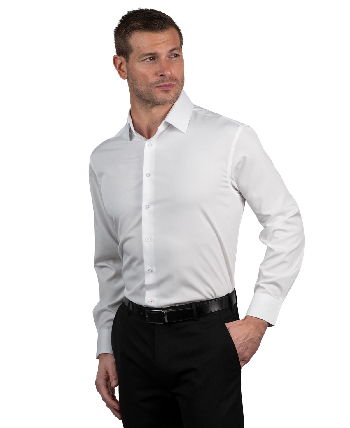 Nautica Men's Slim Fit Supershirt Dress Shirt