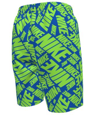 Boys' 8-20 Tossed Block Volley Swim Shorts