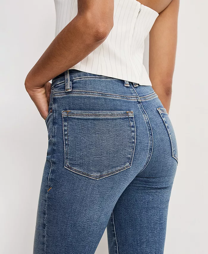 Women's Classic Slim Fit Bootcut Jeans - thumbnail 5