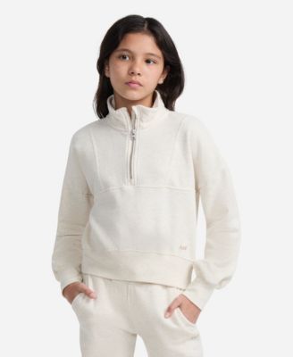 abercrombie kids - Girls' Cropped Pull-On Sweatshirt