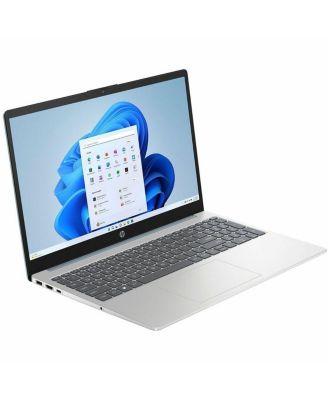 15-fd0107ds 15.6" HD Laptop, Intel N100 0.8GHz, 4GB RAM, 128GB UFS, Windows 11 Home S Mode, Natural Silver/Moonlight Blue - Refurbished