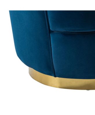 Modern Round Accent Chair for Living Room Bedroom