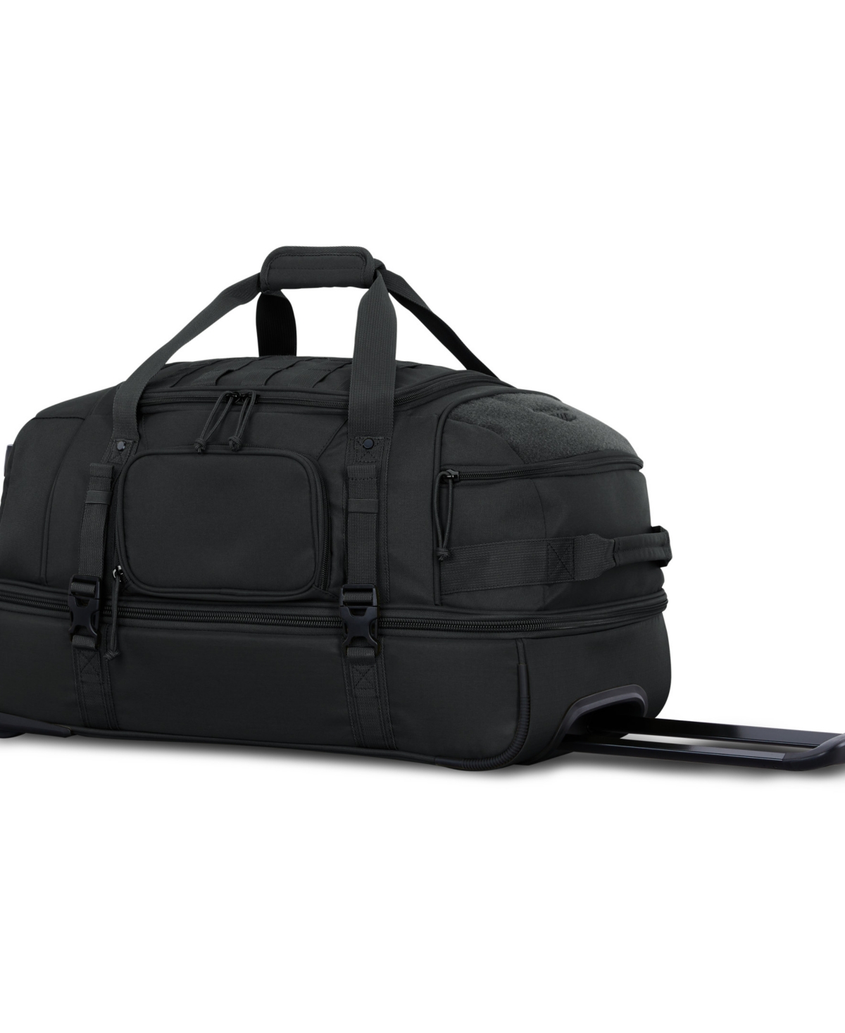 High Sierra Pathsetter 22" Carry-on Wheeled Duffel In Black