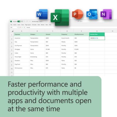Office Home & Business 2024 for PC/Mac, 1-User, Box Pack