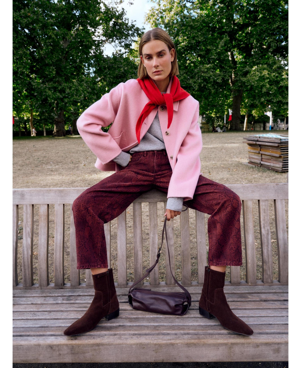 Hush Women's Pure Wool Double Faced Jacket