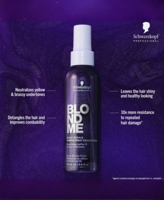 BlondMe Bond Repair Purple Spray Conditioner, 5 oz.