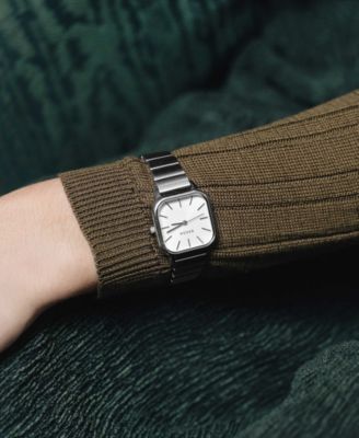 Women's 'Esther' 1735c Silver Stainless Steel Bracelet Watch, 26mm