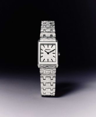 Women's 'Virgil Revival' Silver Stainless Steel Bracelet Watch, 20mm