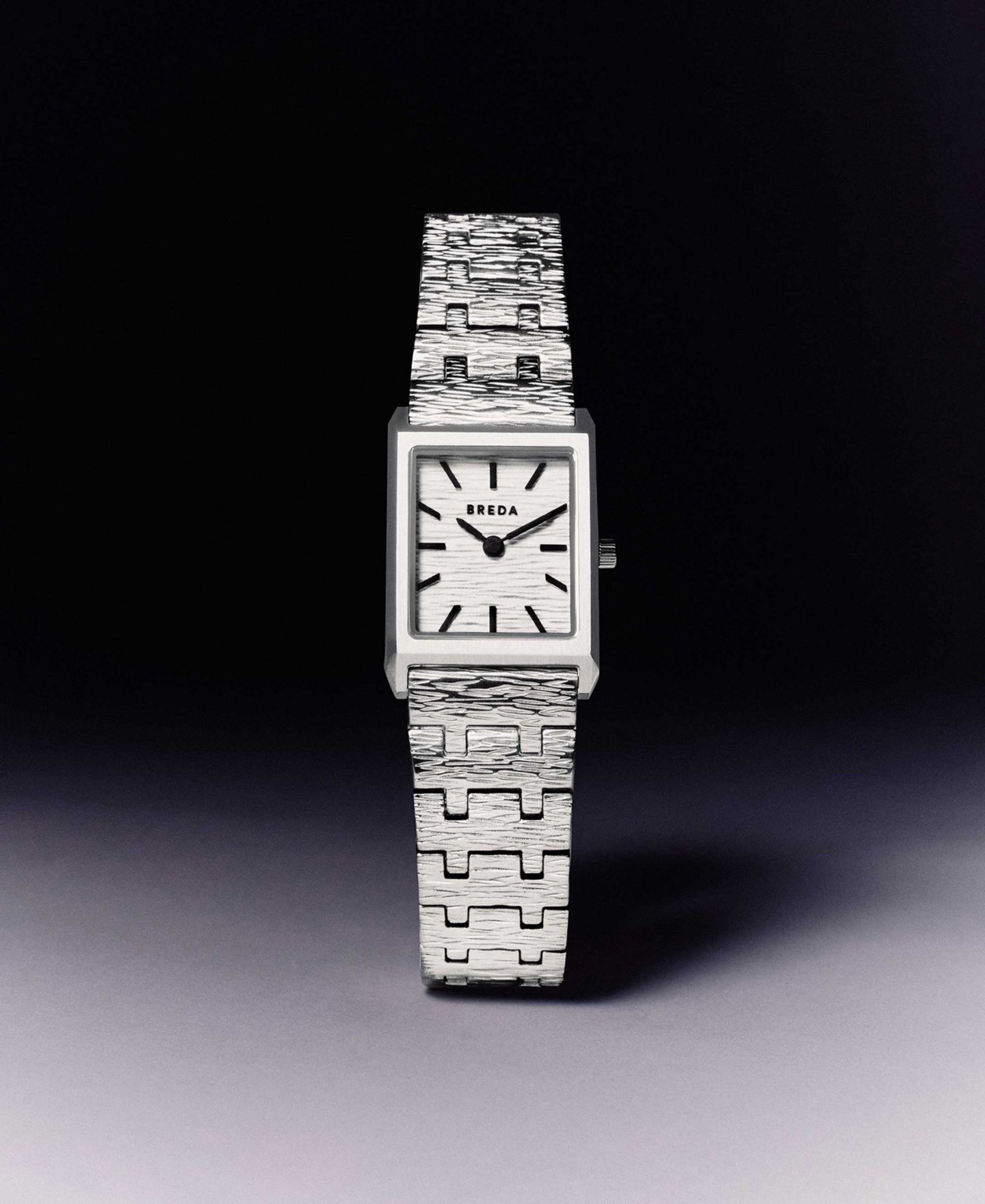 Часы BREDA 'Virgil Revival' Silver Stainless Steel Bracelet Watch, 20mm — фото 5