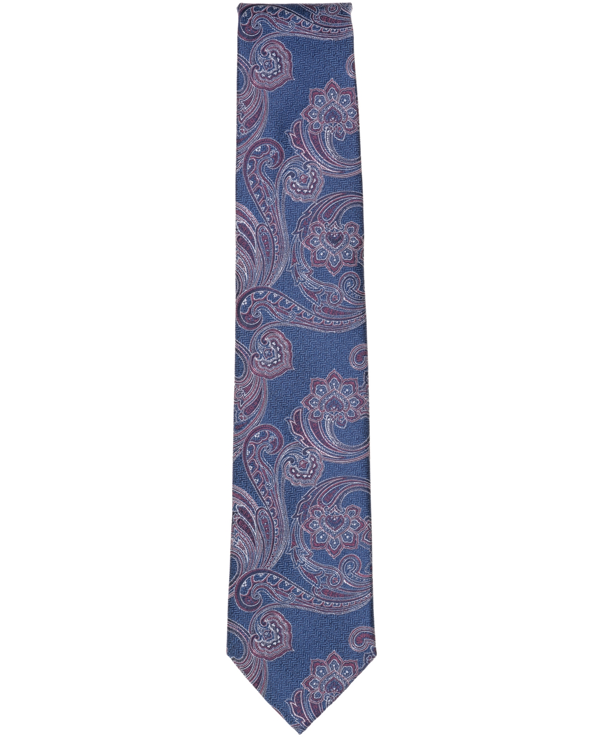 Michael Kors Men's Hallan Paisley Print Tie In Blue