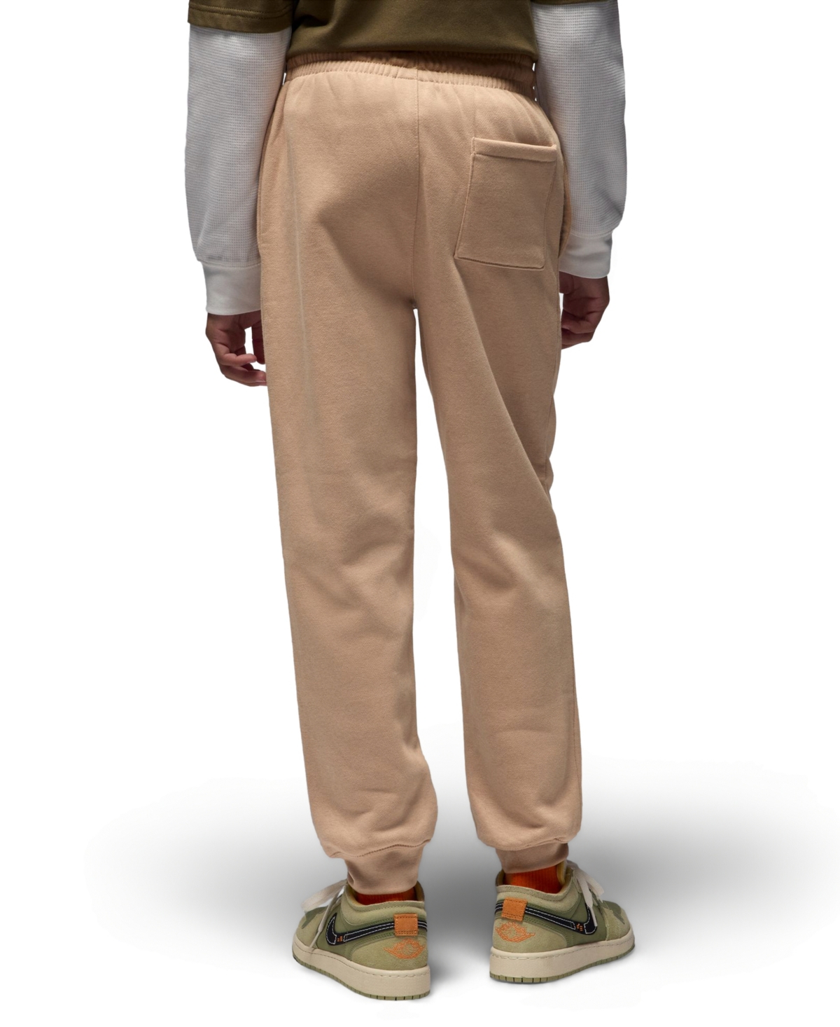 Jordan Big Boys 8-18 Mj Brooklyn Pull-on Pants In Brown