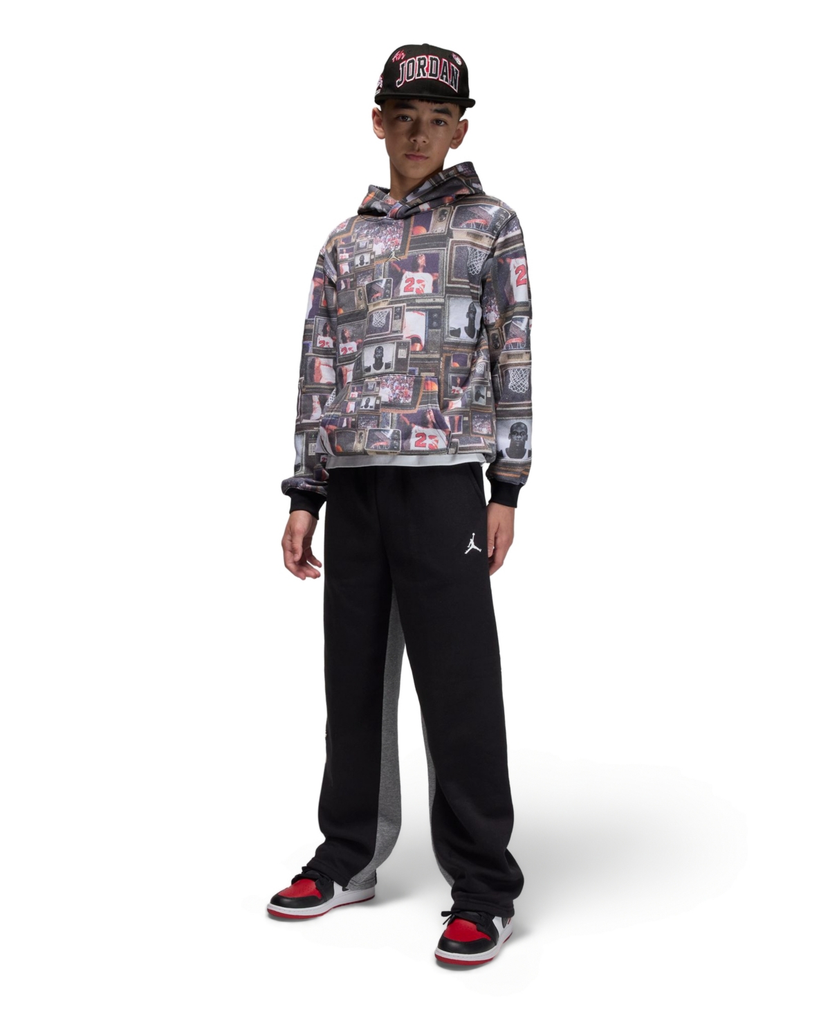 Jordan Boys 8-20 Mj Future Flight Two-Tone Pants