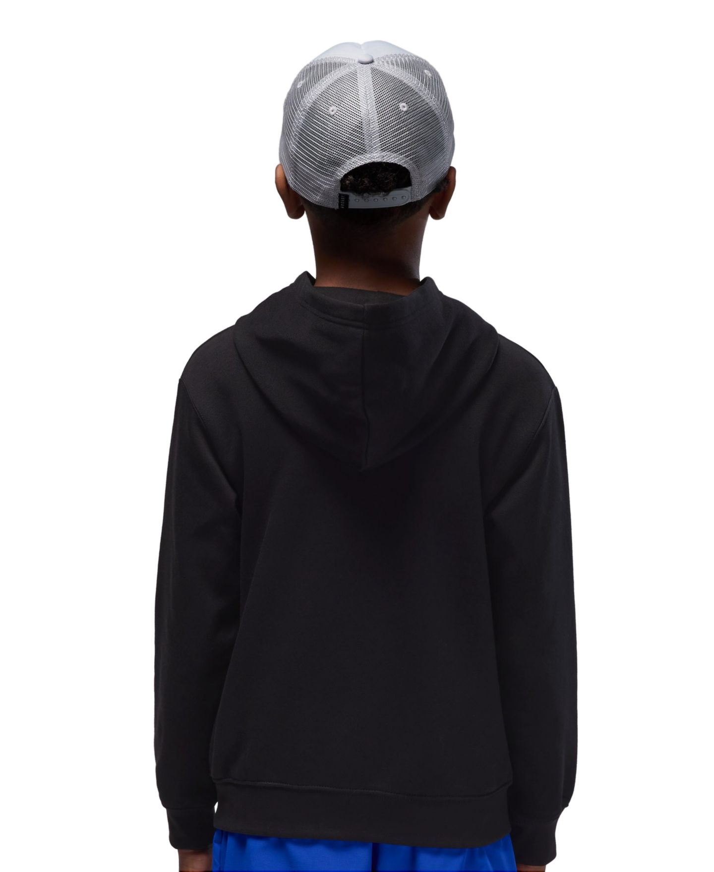 Худи Jordan Brooklyn Pull-On Long-Sleeve для мальчиков, цвет: Чёрный — фото 4